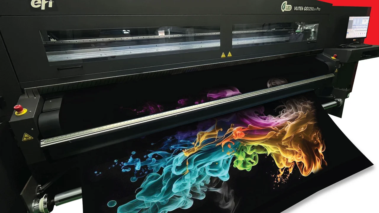 Vutek GS3250Lxr UV LED Printer จาก USA